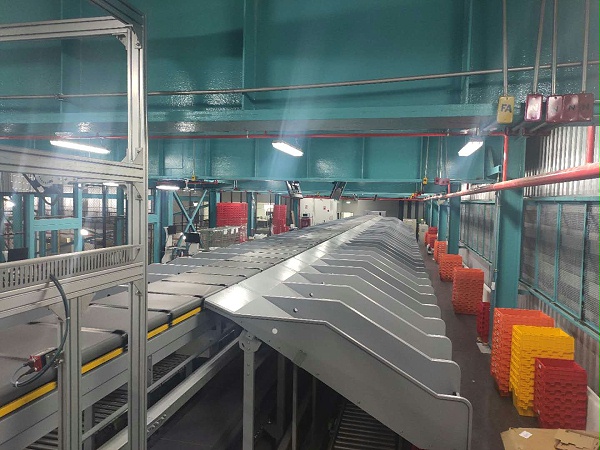 Linear Cross Belt Sorter System